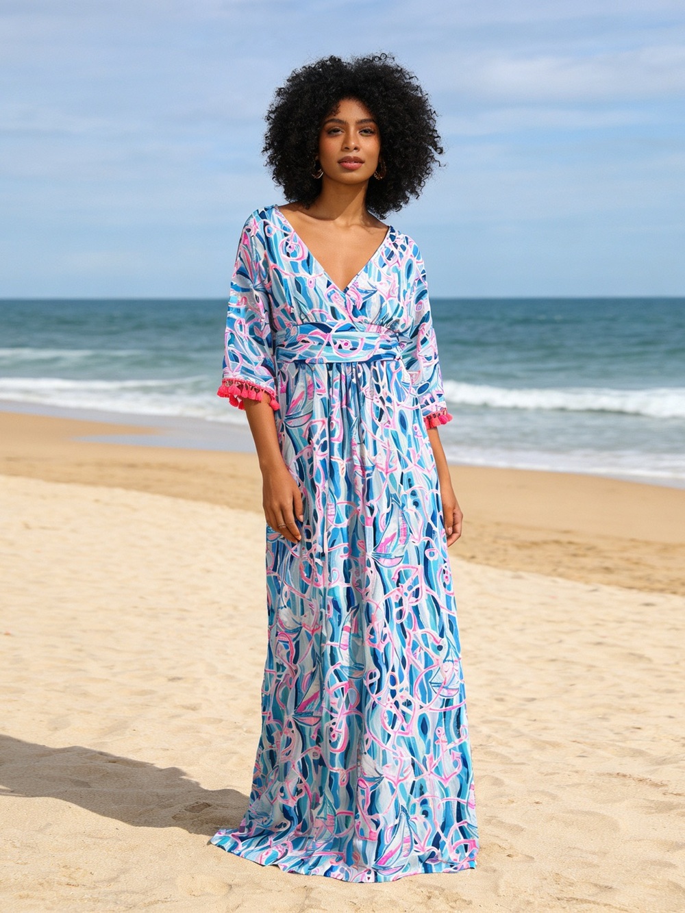 Lilly Pulitzer Parigi Maxi
Dress Reel Nauti  small